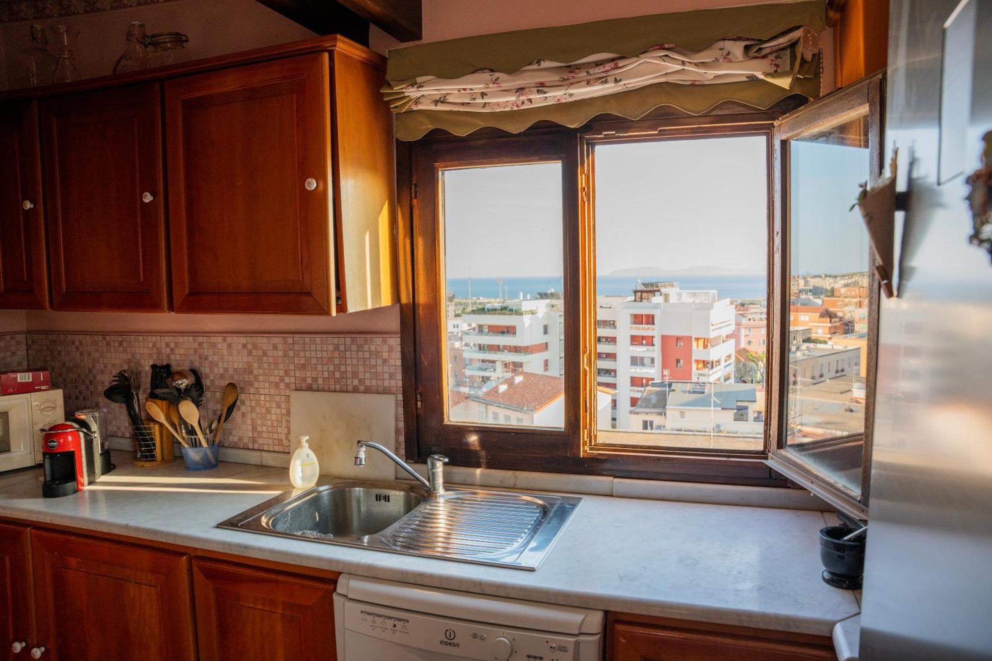 Prestigioso Attico Panoramico Cagliari Villa Ngoại thất bức ảnh